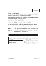 Preview for 27 page of Metabo HPT EC 36DA Instruction Manual And Safety Instructions