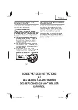 Preview for 37 page of Metabo HPT EC 36DA Instruction Manual And Safety Instructions