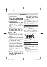 Preview for 50 page of Metabo HPT EC 36DA Instruction Manual And Safety Instructions