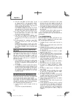 Preview for 64 page of Metabo HPT EC 36DA Instruction Manual And Safety Instructions