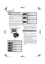 Preview for 76 page of Metabo HPT EC 36DA Instruction Manual And Safety Instructions