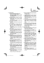 Preview for 3 page of Metabo HPT MultiVolt C1810DFA Safety Instructions And Instruction Manual