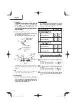 Preview for 24 page of Metabo HPT MultiVolt C1810DFA Safety Instructions And Instruction Manual