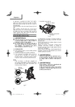 Preview for 96 page of Metabo HPT MultiVolt C1810DFA Safety Instructions And Instruction Manual