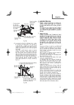 Preview for 101 page of Metabo HPT MultiVolt C1810DFA Safety Instructions And Instruction Manual