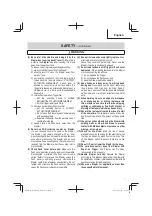 Preview for 7 page of Metabo HPT N 38008AP Instruction And Safety Manual