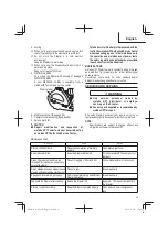 Preview for 23 page of Metabo HPT N 38008AP Instruction And Safety Manual