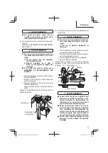 Preview for 43 page of Metabo HPT N 38008AP Instruction And Safety Manual