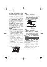 Preview for 44 page of Metabo HPT N 38008AP Instruction And Safety Manual