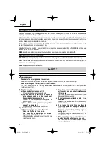 Preview for 2 page of Metabo HPT P 18DSL Safety Instructions And Instruction Manual