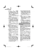 Preview for 24 page of Metabo HPT RB 18DC Safety Instructions And Instruction Manual