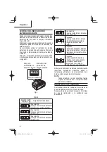 Preview for 60 page of Metabo HPT RB 18DC Safety Instructions And Instruction Manual