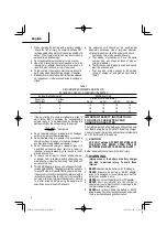 Preview for 6 page of Metabo HPT SB 3608DA Safety Instructions And Instruction Manual