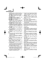 Preview for 30 page of Metabo HPT SB 3608DA Safety Instructions And Instruction Manual