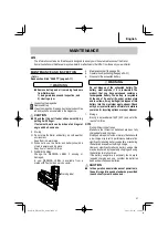 Preview for 27 page of Metabo HPT Strap-Tite NR3665DA Instruction And Safety Manual