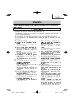 Preview for 33 page of Metabo HPT Strap-Tite NR3665DA Instruction And Safety Manual