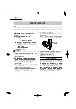 Preview for 92 page of Metabo HPT Strap-Tite NR3665DA Instruction And Safety Manual