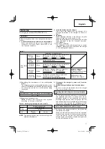 Preview for 5 page of Metabo HPT UC 7SL Handling Instructions Manual