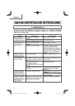 Preview for 58 page of Metabo HPT UC18YTSL Safety Instructions And Instruction Manual