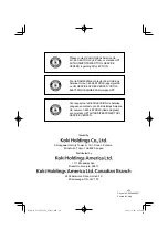 Preview for 60 page of Metabo HPT UC18YTSL Safety Instructions And Instruction Manual