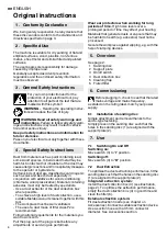 Preview for 8 page of Metabo 10005190 Original Instructions Manual