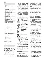 Preview for 4 page of Metabo BAS 317 Precision WNB Operating Instructions Manual