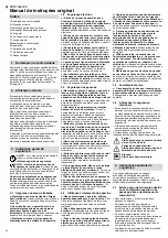 Preview for 22 page of Metabo Basic 160-6 W OF Original Instructions Manual