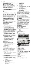 Preview for 30 page of Metabo Basic 160-6 W OF Original Instructions Manual