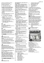 Preview for 39 page of Metabo Basic 160-6 W OF Original Instructions Manual