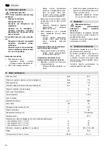 Preview for 54 page of Metabo Basic 260 Operating Instruction