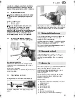 Preview for 51 page of Metabo BE 620 SP Operating Instructions Manual