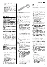 Preview for 13 page of Metabo BW 750 Operating Instructions Manual