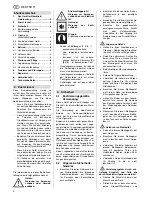 Preview for 4 page of Metabo Classic 250 Operating Instructions Manual