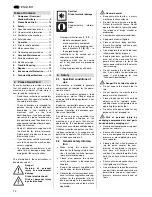 Preview for 10 page of Metabo Classic 250 Operating Instructions Manual