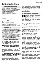 Preview for 7 page of Metabo HG 18 LTX 500 Original Instructions Manual