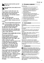 Preview for 49 page of Metabo HG 18 LTX 500 Original Instructions Manual