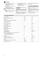 Preview for 14 page of Metabo Mega 350 W + D Operating Instructions Manual