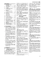 Preview for 23 page of Metabo Mega 350 W + D Operating Instructions Manual