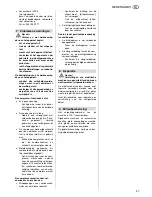 Preview for 27 page of Metabo Mega 350 W + D Operating Instructions Manual