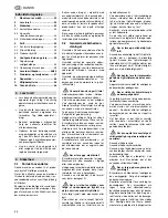 Preview for 44 page of Metabo Mega 350 W + D Operating Instructions Manual