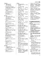 Preview for 47 page of Metabo Mega 350 W + D Operating Instructions Manual