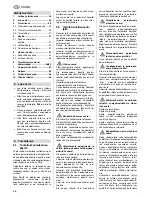 Preview for 56 page of Metabo Mega 350 W + D Operating Instructions Manual