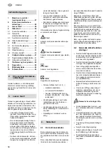 Preview for 58 page of Metabo Mega 370/100 D Original Operating Instructions