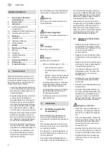 Preview for 4 page of Metabo SPA 1200 Operating Instructions Manual