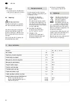 Preview for 32 page of Metabo SPA 1200 Operating Instructions Manual