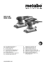 Preview for 1 page of Metabo SR 2185 Original Instructions Manual