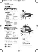 Preview for 16 page of Metabo STE 135 - Instructions For Use Manual