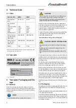 Preview for 6 page of Metallkraft 3772992 Instruction Manual