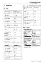 Preview for 8 page of Metallkraft 3834200 Operating Instructions Manual