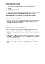 Preview for 19 page of Metallkraft HPS 115 DS Operating Instructions Manual